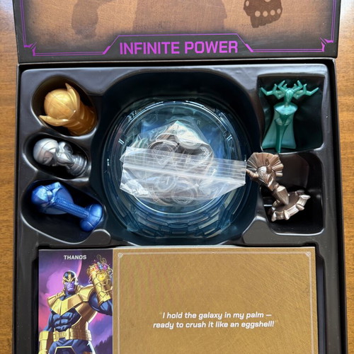 Marvel Villainous Infinite Power board game like new