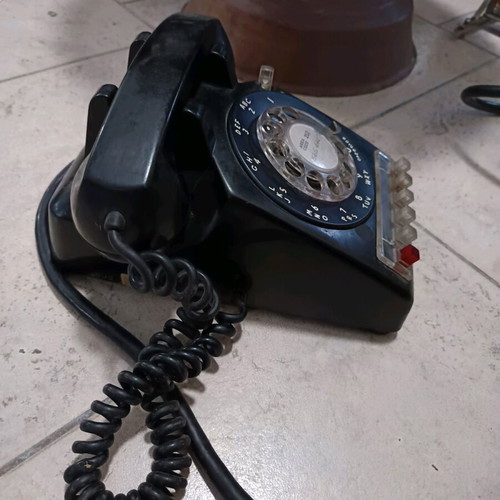 Collectible telephone used, rare antique 1940-1969