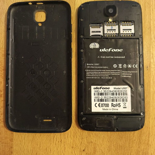 UleFone cell phone used, non-functional