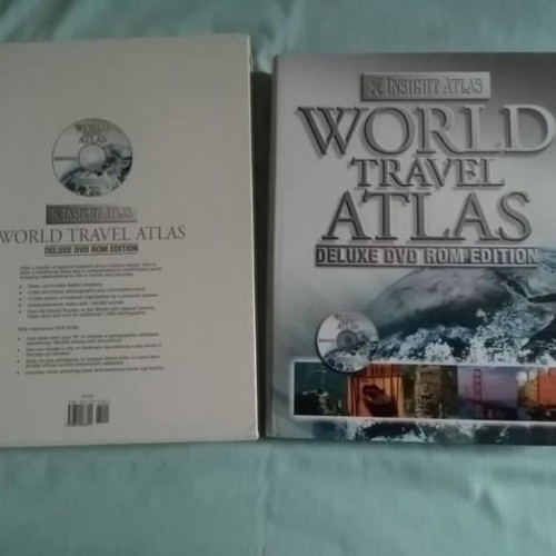 Insight Deluxe World Travel Atlas travel map used