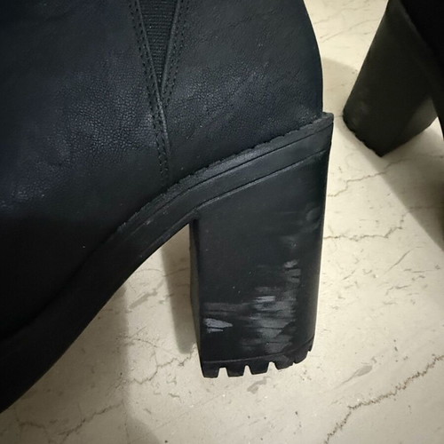 H&M ankle boots used, black, 10cm heel, size 37