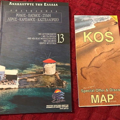 Tourist guides new, pack of 6, Greece