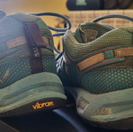 Salewa hiking shoes size 38 with reinforced toe and heel, blue