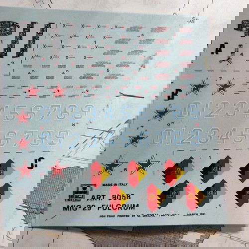 ΜΟΝΤΕΛΟ MIG-29 FULCRUM 1/72