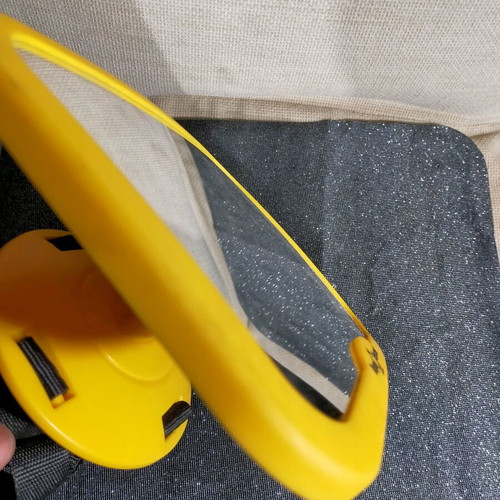Kid mirror used, yellow