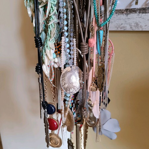 Boho necklace collection new, over 50 colorful pieces