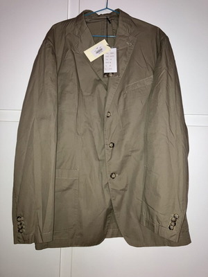Rococo Studio jacket new, cotton, beige, size 54