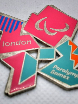 Collectible magnet London 2012 Paralympic Games like new