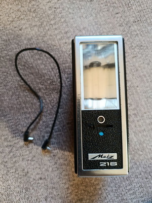 Metz 216 Speedlight flash with cable used