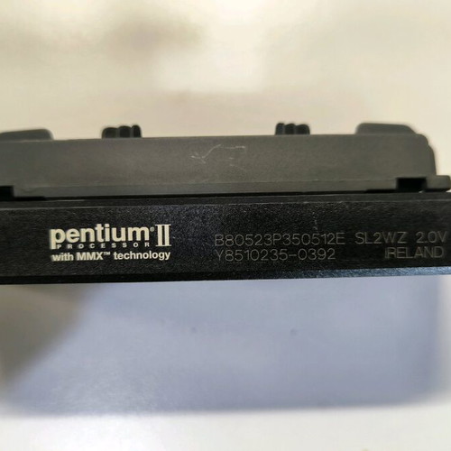 Intel Pentium II 350MHz processor used, fully functional