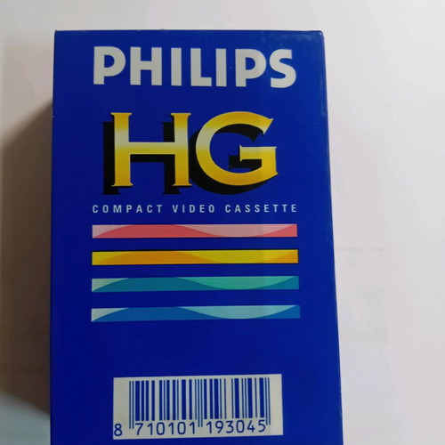 Philips HG video cassette sealed, like new