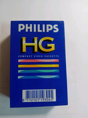 Philips HG video cassette sealed, like new