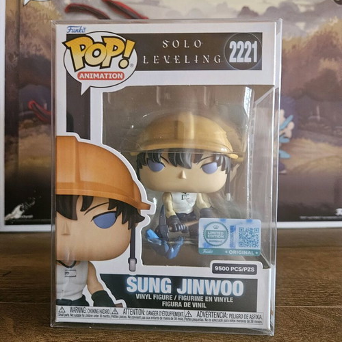 Funko Pop Sung Jinwoo 2221 Mining Solo Leveling Limited Edition new
