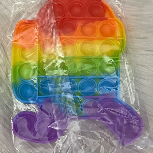 Pop It Fidget colorful humanoid like new