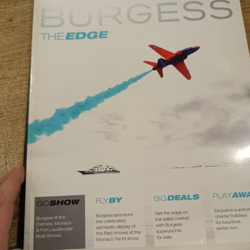 Burgess The Edge magazine three issues like new
