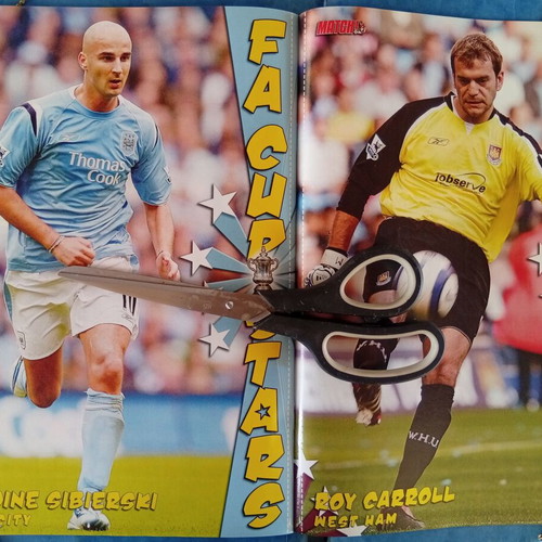 Match Football Magazine Issue 3-9/1/2007 like new with Newcastle Michael Owen poster