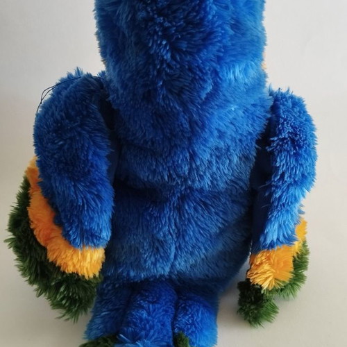 Animal hand puppets used, pack of 3, 32-38 cm