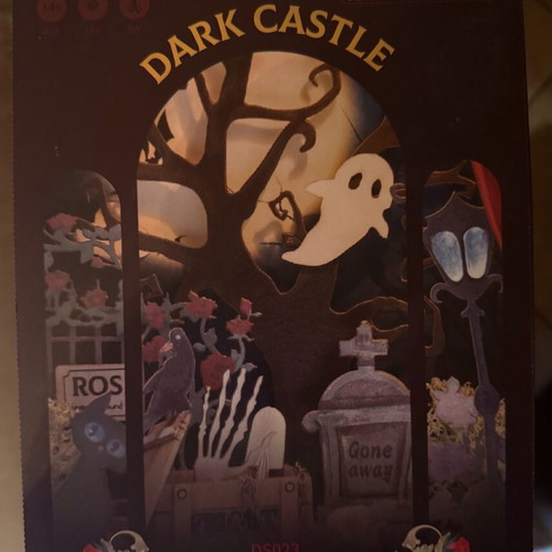 Rolife Dark Castle (DS023) DIY miniature house new