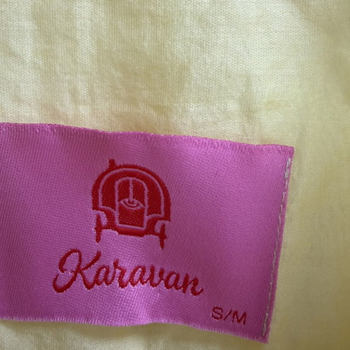 Karavan shirt yellow, like new, sizes S/M