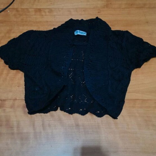 Shikha London bolero black like new, size S