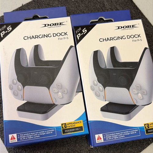 Dobe Double Joystick Charging Dock for PS5 new, complete set