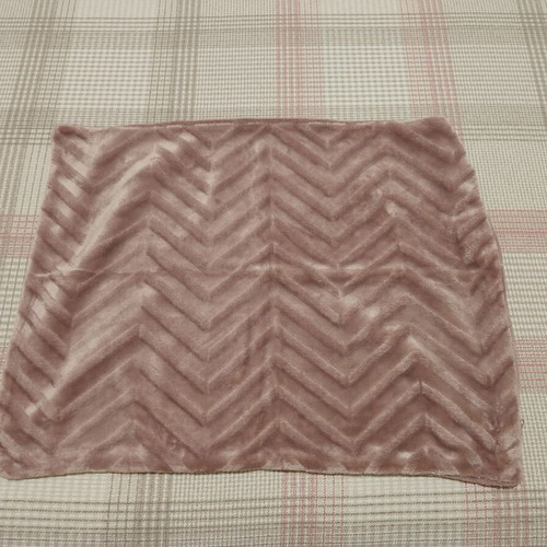Fur pillowcase NEF NEF color dusty apple new, double-sided 48x64 cm