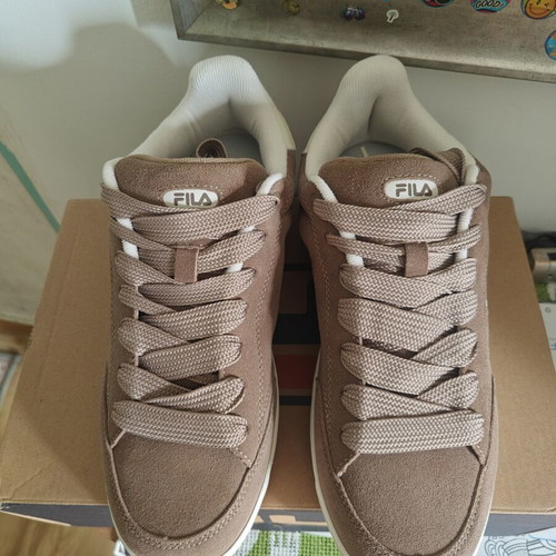 Fila Boldbay athletic shoes new, size 43, brown-white