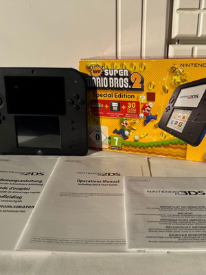Nintendo 2DS σαν καινούργιο, πλήρες στο κουτί του, μπλε