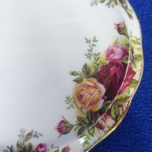 Royal Albert Old Country Roses Bone China teapot base used