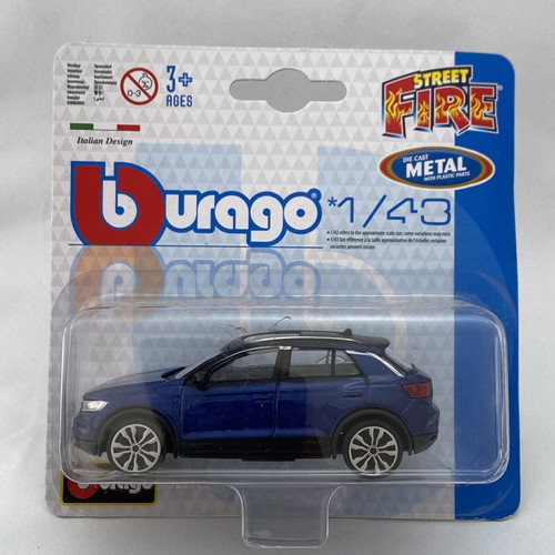 Volkswagen T-Roc Bburago Street Fire 1:43 diecast car