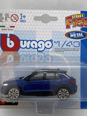Volkswagen T-Roc Bburago Street Fire 1:43 diecast car