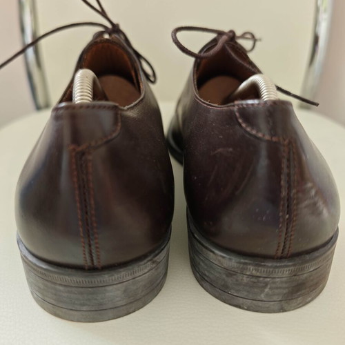 Navyboot classic leather shoes, brown, size 42