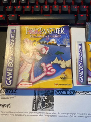 Pink Panther Pinkadelic Pursuit Game Boy Advance used