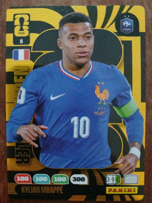 Panini Adrenalyn XL Fifa World Cup 2026 Golden Baller Kylian Mbappe σαν καινούργιο