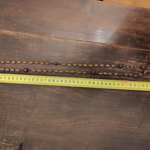 Rosary used with old chain and cross, possibly olive pit beads