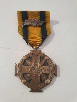 Military Merit Medal 3rd Class used, Rivaud manufacture