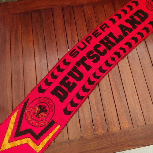 Deutschland collectible scarf used, retro Germany national team
