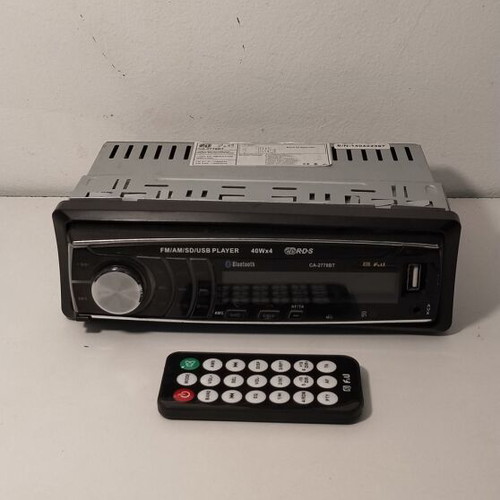 Car stereo F&U CA-2778BT used with Bluetooth, USB, SD, AUX and remote