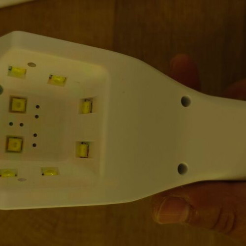 JODSONE Mini UV Nail Lamp rechargeable with timer and sensor