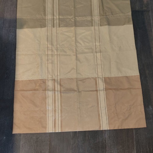 Curtains and Roman blind set, new, 4 curtains and 1 roman blind
