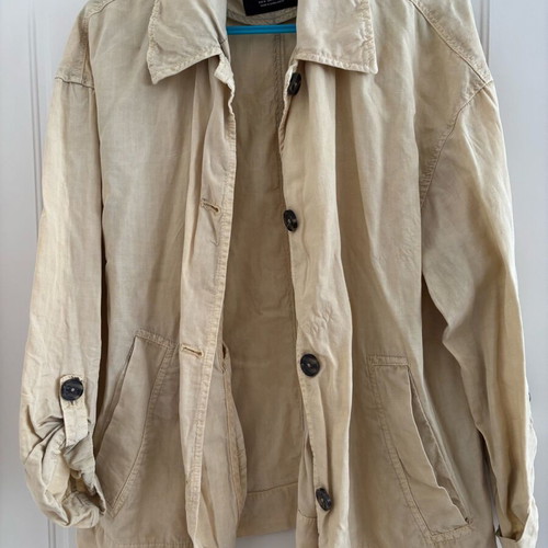 Zara jacket light color blazer style like new
