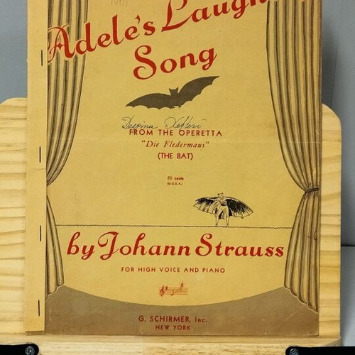 Adele's Laughing Song sheet music used for high voice and piano