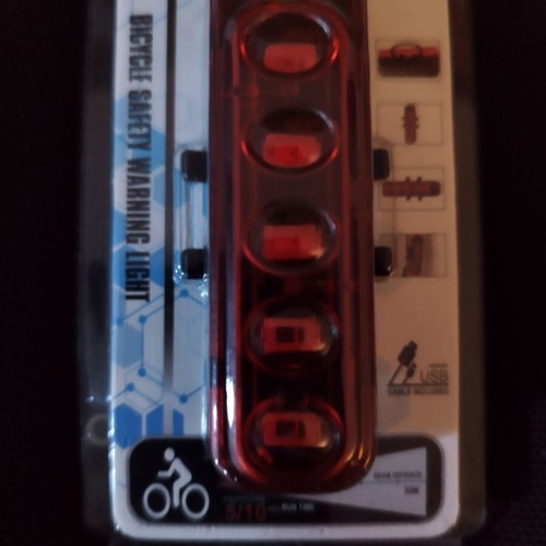 Bicycle light with rechargeable battery new