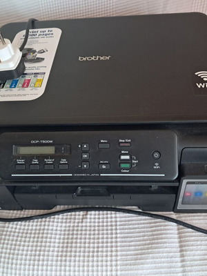 Brother DCP-T500W Wi-Fi Ink Tank Multifunction Printer like new