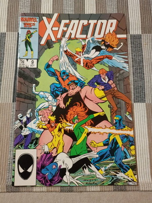 Marvel X-Factor #9 comic book used, 1986 anniversary edition
