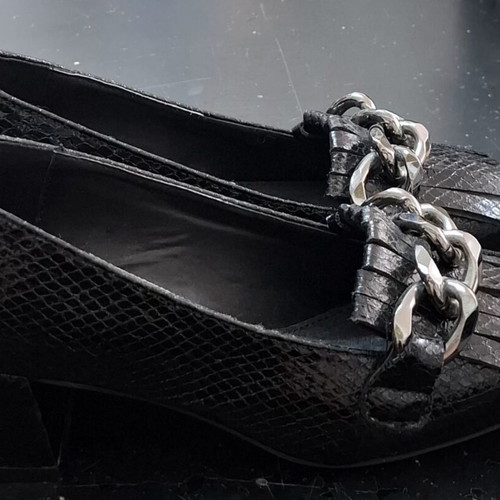 Miss NV Croco Women's Pumps Size 36 New Black