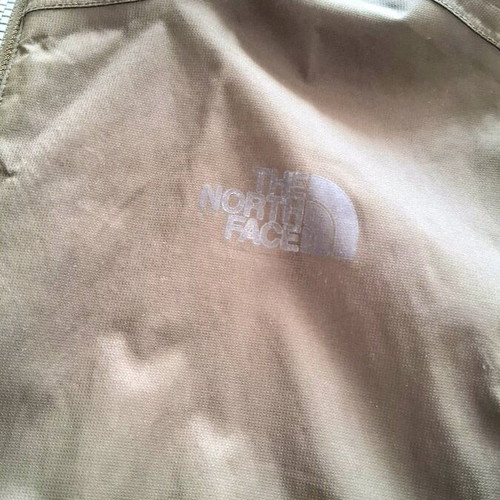 North Face jacket thick lining like new, size Medium, brown and green