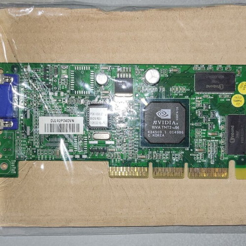 Riva TNT2 M64 AGP used graphics card