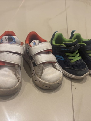 Children's shoes size 21 used, pack of 2 pairs
