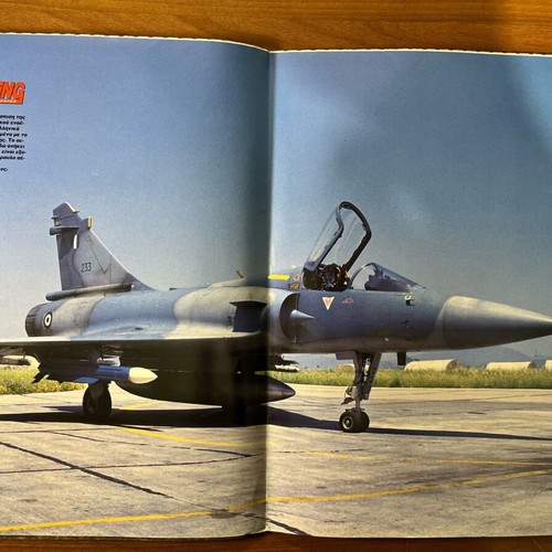 Modelling magazine used with Mirage 2000 posters
